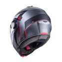 CABERG KASK SZCZĘKOWY FLIP-UP MODEL DUKE EVO MOVE KOLOR SZARY MAT/CZARNY/CZERWONY ROZMIAR L (PINLOCK W ZESTAWIE)