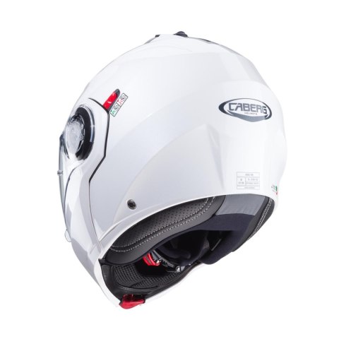 CABERG KASK SZCZĘKOWY FLIP-UP MODEL DUKE EVO SOLID KOLOR BIAŁY POŁYSK ROZMIAR L (PINLOCK W ZESTAWIE) CABERG KASK SZCZĘKOWY FLIP-UP MODEL DUKE EVO SOLID KOLOR BIAŁY POŁYSK ROZMIAR L (PINLOCK W ZESTAWIE)