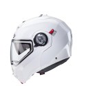 CABERG KASK SZCZĘKOWY FLIP-UP MODEL DUKE EVO SOLID KOLOR BIAŁY POŁYSK ROZMIAR S (PINLOCK W ZESTAWIE)