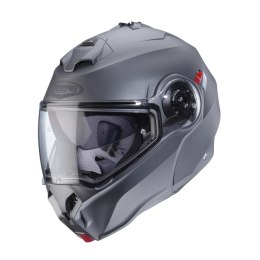 CABERG KASK SZCZĘKOWY FLIP-UP MODEL DUKE EVO SOLID KOLOR SZARY MAT KAMO ROZMIAR L (PINLOCK W ZESTAWIE)
