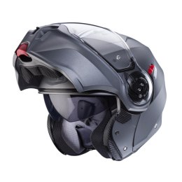 CABERG KASK SZCZĘKOWY FLIP-UP MODEL DUKE EVO SOLID KOLOR SZARY MAT KAMO ROZMIAR L (PINLOCK W ZESTAWIE)