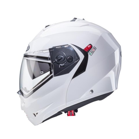 CABERG KASK SZCZĘKOWY FLIP-UP MODEL DUKE X SOLID KOLOR BIAŁY POŁYSK ROZMIAR L (PINLOCK W ZESTAWIE) CABERG KASK SZCZĘKOWY FLIP-UP MODEL DUKE X SOLID KOLOR BIAŁY POŁYSK ROZMIAR L (PINLOCK W ZESTAWIE)