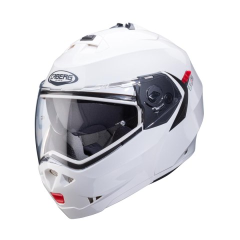 CABERG KASK SZCZĘKOWY FLIP-UP MODEL DUKE X SOLID KOLOR BIAŁY POŁYSK ROZMIAR S (PINLOCK W ZESTAWIE) CABERG KASK SZCZĘKOWY FLIP-UP MODEL DUKE X SOLID KOLOR BIAŁY POŁYSK ROZMIAR S (PINLOCK W ZESTAWIE)
