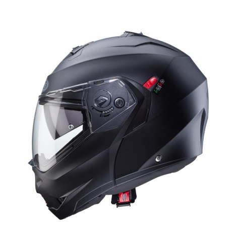 CABERG KASK SZCZĘKOWY FLIP-UP MODEL DUKE X SOLID KOLOR CZARNY MAT ROZMIAR M (PINLOCK W ZESTAWIE) CABERG KASK SZCZĘKOWY FLIP-UP MODEL DUKE X SOLID KOLOR CZARNY MAT ROZMIAR M (PINLOCK W ZESTAWIE)