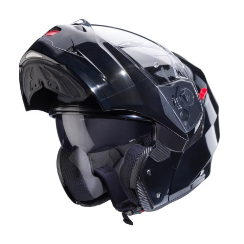 CABERG KASK SZCZĘKOWY FLIP-UP MODEL DUKE X SOLID KOLOR CZARNY POŁYSK (SMART - BEZ PINLOCK W ZESTAWIE) ROZMIAR M CABERG KASK SZCZĘKOWY FLIP-UP MODEL DUKE X SOLID KOLOR CZARNY POŁYSK (SMART - BEZ PINLOCK W ZESTAWIE) ROZMIAR M