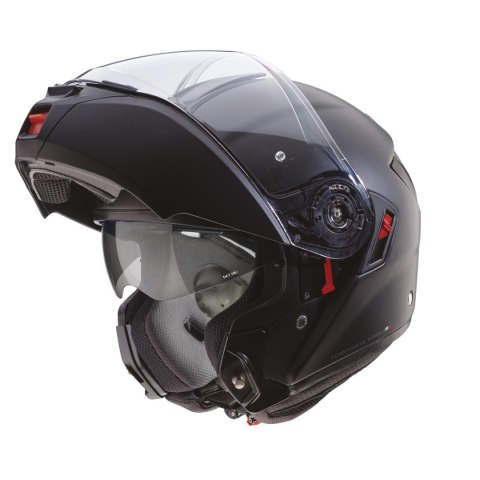 CABERG KASK SZCZĘKOWY FLIP-UP MODEL LEVO X SOLID KOLOR CZARNY MAT ROZMIAR XXL (PINLOCK W ZESTAWIE) CABERG KASK SZCZĘKOWY FLIP-UP MODEL LEVO X SOLID KOLOR CZARNY MAT ROZMIAR XXL (PINLOCK W ZESTAWIE)