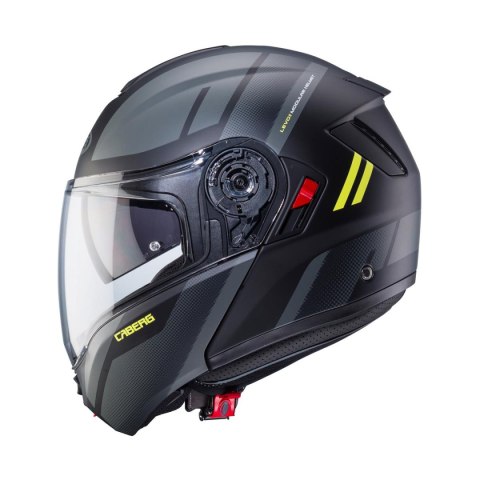 CABERG PROMOCJA KASK SZCZĘKOWY FLIP-UP MODEL LEVO X MANTA KOLOR CZARNY MAT/SZARY/ŻÓŁTY FLUO ROZMIAR S (PINLOCK W ZESTAWIE) CABERG PROMOCJA KASK SZCZĘKOWY FLIP-UP MODEL LEVO X MANTA KOLOR CZARNY MAT/SZARY/ŻÓŁTY FLUO ROZMIAR S (PINLOCK W ZESTAWIE)