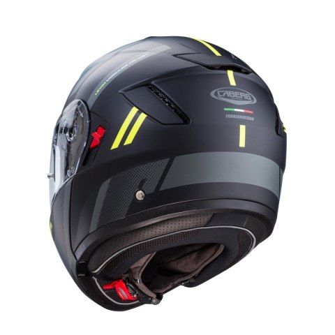 CABERG PROMOCJA KASK SZCZĘKOWY FLIP-UP MODEL LEVO X MANTA KOLOR CZARNY MAT/SZARY/ŻÓŁTY FLUO ROZMIAR S (PINLOCK W ZESTAWIE) CABERG PROMOCJA KASK SZCZĘKOWY FLIP-UP MODEL LEVO X MANTA KOLOR CZARNY MAT/SZARY/ŻÓŁTY FLUO ROZMIAR S (PINLOCK W ZESTAWIE)
