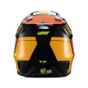 LEATT KASK MOTO 7.5 V24 (+GOGLE VELOCITY 4.5 GRATIS) HELMET KIT CITRUS KOLOR CZARNY/POMARAŃCZOWY/ŻÓŁTY FLUO ROZMIAR L (59-60 cm)