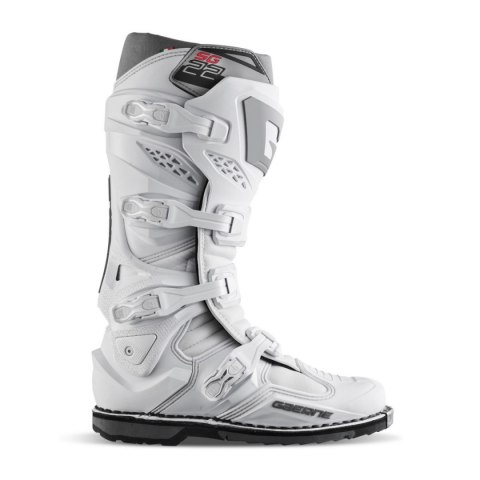 GAERNE BUTY CROSS/ENDURO MODEL SG-22 WHITE KOLOR BIAŁY ROZMIAR 43 GAERNE BUTY CROSS/ENDURO MODEL SG-22 WHITE KOLOR BIAŁY ROZMIAR 43
