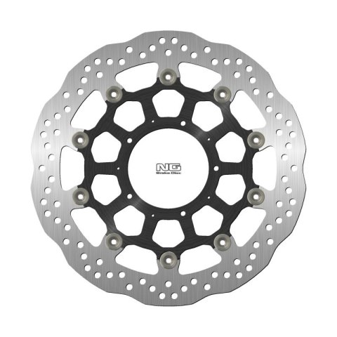NG TARCZA HAMULCOWA PRZÓD HONDA VFR 1200 '10-'17 (320X94X5MM) (5X6,25MM) WAVE PŁYWAJĄCA (ŚRODEK ALUMINIOWY)