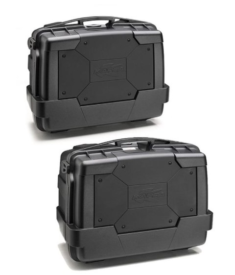 KAPPA KUFRY BOCZNE 46L MONOKEY KGR46 GARDA BLACK LINE LITE (PARA = 2SZT) + DODATKOWY ZAMEK - ZASTĘPUJE KGR46NPACK2 KAPPA KUFRY BOCZNE 46L MONOKEY KGR46 GARDA BLACK LINE LITE (PARA = 2SZT) + DODATKOWY ZAMEK - ZASTĘPUJE KGR46NPACK2