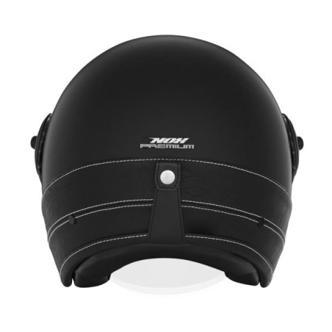 NOX PREMIUM KASK OTWARTY JET HERITAGE LEATHER KOLOR CZARNY MAT/CZARNY ROZMIAR L NOX PREMIUM KASK OTWARTY JET HERITAGE LEATHER KOLOR CZARNY MAT/CZARNY ROZMIAR L