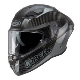 CABERG KASK INTEGRALNY Z BLENDĄ MODEL DRIFT EVO II CARBON NOVA GREY (PINLOCK) KOLOR CZARNY/SZARY ROZMIAR L (PINLOCK W ZESTAWIE)