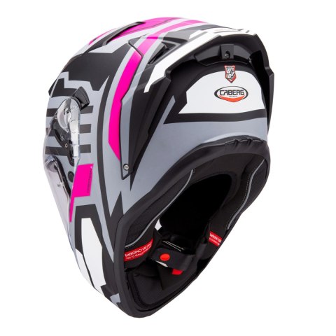 CABERG KASK INTEGRALNY Z BLENDĄ MODEL DRIFT EVO II HORIZON KOLOR SZARY MAT/CZARNY/FUKSJA (INTENSYWNY ODCIEŃ RÓŻOWEGO) ROZMIAR S CABERG KASK INTEGRALNY Z BLENDĄ MODEL DRIFT EVO II HORIZON KOLOR SZARY MAT/CZARNY/FUKSJA (INTENSYWNY ODCIEŃ RÓŻOWEGO) ROZMIAR S