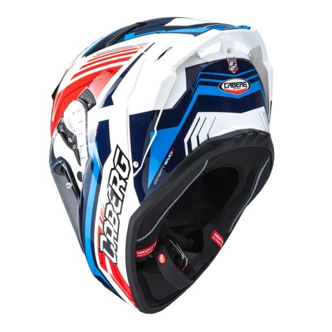 CABERG KASK INTEGRALNY Z BLENDĄ MODEL DRIFT EVO II JARAMA KOLOR BIAŁY/CZERWONY/NIEBIESKI ROZMIAR XL (PINLOCK W ZESTAWIE) CABERG KASK INTEGRALNY Z BLENDĄ MODEL DRIFT EVO II JARAMA KOLOR BIAŁY/CZERWONY/NIEBIESKI ROZMIAR XL (PINLOCK W ZESTAWIE)