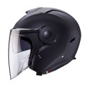 CABERG KASK OTWARTY JET Z BLENDĄ MODEL SOHO SOLID KOLOR CZARNY MAT ROZMIAR L