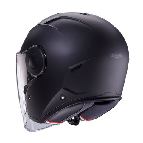 CABERG KASK OTWARTY JET Z BLENDĄ MODEL SOHO SOLID KOLOR CZARNY MAT ROZMIAR XL CABERG KASK OTWARTY JET Z BLENDĄ MODEL SOHO SOLID KOLOR CZARNY MAT ROZMIAR XL