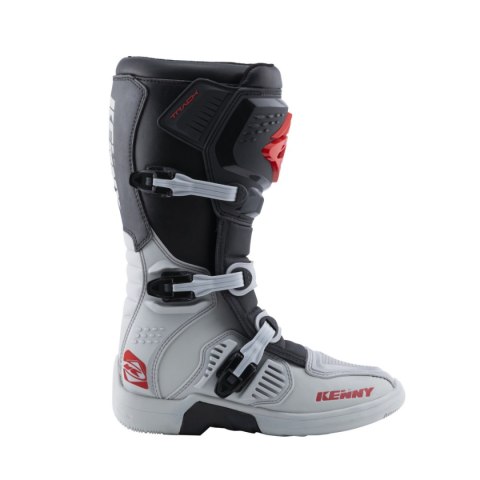 KENNY RACING BUTY CROSS/ENDURO MODEL TRACK GREY/RED KOLOR SZARY/CZERWONY ROZMIAR 47 KENNY RACING BUTY CROSS/ENDURO MODEL TRACK GREY/RED KOLOR SZARY/CZERWONY ROZMIAR 47