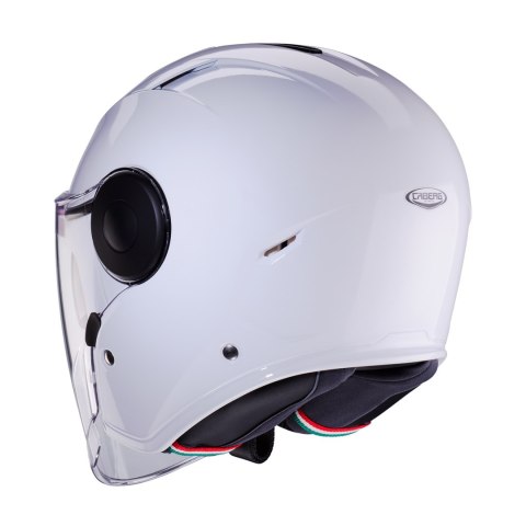 CABERG KASK OTWARTY JET Z BLENDĄ MODEL SOHO SOLID KOLOR BIAŁY POŁYSK ROZMIAR M CABERG KASK OTWARTY JET Z BLENDĄ MODEL SOHO SOLID KOLOR BIAŁY POŁYSK ROZMIAR M
