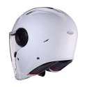 CABERG KASK OTWARTY JET Z BLENDĄ MODEL SOHO SOLID KOLOR BIAŁY POŁYSK ROZMIAR XS