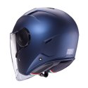 CABERG KASK OTWARTY JET Z BLENDĄ MODEL SOHO SOLID KOLOR NIEBIESKI MAT - BLUE JEANS ROZMIAR L