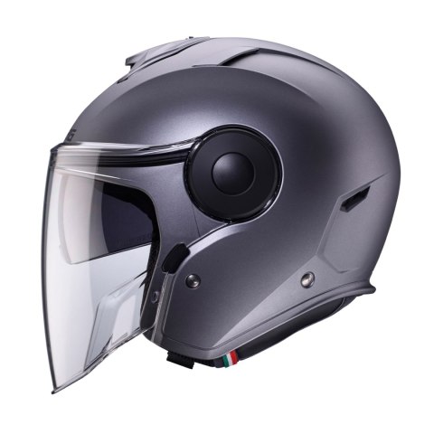 CABERG KASK OTWARTY JET Z BLENDĄ MODEL SOHO SOLID KOLOR SZARY MAT - GUNMETAL ROZMIAR M CABERG KASK OTWARTY JET Z BLENDĄ MODEL SOHO SOLID KOLOR SZARY MAT - GUNMETAL ROZMIAR M