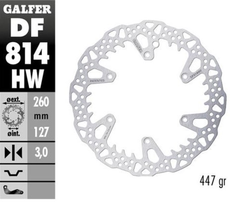 GALFER TARCZA HAMULCOWA PRZÓD BETA 250RR '12-'24; 300RR '13-'24; 350RR '13-'24; 400/430/450/480/498 '13-'24; X-TRAINER '15-'24 ( GALFER TARCZA HAMULCOWA PRZÓD BETA 250RR '12-'24; 300RR '13-'24; 350RR '13-'24; 400/430/450/480/498 '13-'24; X-TRAINER '15-'24 (