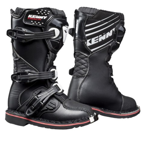 KENNY RACING BUTY CROSS/ENDURO MODEL TRACK KID/JUNIOR BLACK KOLOR CZARNY/BIAŁY ROZMIAR 31 KENNY RACING BUTY CROSS/ENDURO MODEL TRACK KID/JUNIOR BLACK KOLOR CZARNY/BIAŁY ROZMIAR 31