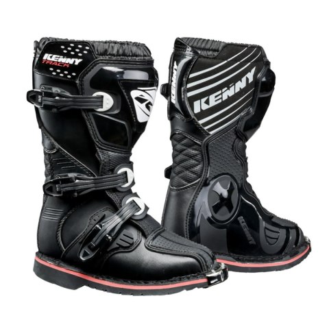 KENNY RACING BUTY CROSS/ENDURO MODEL TRACK KID/JUNIOR BLACK KOLOR CZARNY/BIAŁY ROZMIAR 36 KENNY RACING BUTY CROSS/ENDURO MODEL TRACK KID/JUNIOR BLACK KOLOR CZARNY/BIAŁY ROZMIAR 36