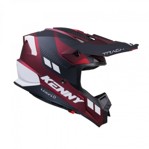 KENNY RACING KASK CROSS/ENDURO MODEL TRACK GRAPHIC CANDY RED MATT KOLOR CZARNY/CZERWONY/BIAŁY ROZMIAR M ( 57 - 58 CM ) KENNY RACING KASK CROSS/ENDURO MODEL TRACK GRAPHIC CANDY RED MATT KOLOR CZARNY/CZERWONY/BIAŁY ROZMIAR M ( 57 - 58 CM )