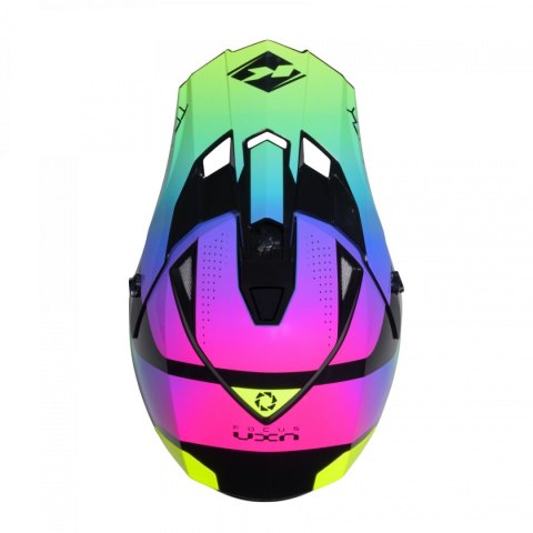 KENNY RACING KASK CROSS/ENDURO MODEL TRACK GRAPHIC NEON KOLOR CZARNY/ZIELONY/RÓŻOWY ROZMIAR XL ( 61 - 62 CM ) KENNY RACING KASK CROSS/ENDURO MODEL TRACK GRAPHIC NEON KOLOR CZARNY/ZIELONY/RÓŻOWY ROZMIAR XL ( 61 - 62 CM )