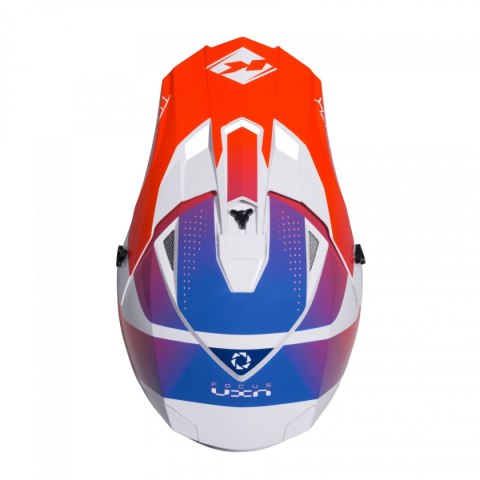 KENNY RACING KASK CROSS/ENDURO MODEL TRACK GRAPHIC PATRIOT KOLOR BIAŁY/NIEBIESKI/CZERWONY ROZMIAR L ( 59 - 60 CM ) KENNY RACING KASK CROSS/ENDURO MODEL TRACK GRAPHIC PATRIOT KOLOR BIAŁY/NIEBIESKI/CZERWONY ROZMIAR L ( 59 - 60 CM )