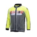 KENNY RACING KURTKA PRZECIWDESZCZOWA KID / JUNIOR / DZIECIĘCA KOLOR TRANSPARENTNY/CZARNY ROZMIAR 10/12