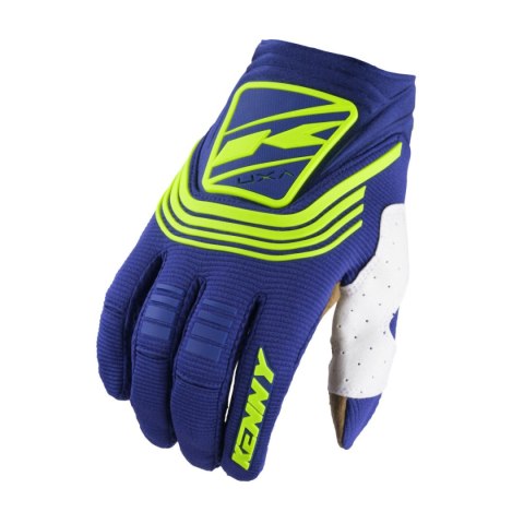 KENNY RACING RĘKAWICE CROSS/ENDURO MODEL TITANIUM NAVY KOLOR NIEBIESKI/ŻÓŁTY FLUO ROZMIAR S KENNY RACING RĘKAWICE CROSS/ENDURO MODEL TITANIUM NAVY KOLOR NIEBIESKI/ŻÓŁTY FLUO ROZMIAR S