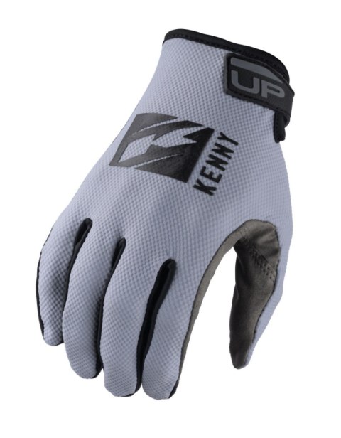 KENNY RACING RĘKAWICE CROSS/ENDURO/MTB MODEL UP GREY KOLOR SZARY/CZARNY ROZMIAR M KENNY RACING RĘKAWICE CROSS/ENDURO/MTB MODEL UP GREY KOLOR SZARY/CZARNY ROZMIAR M