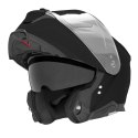 NOX KASK SZCZĘKOWY (FLIP-UP) Z BLENDĄ N967 SOLID KOLOR CZARNY POŁYSK ROZMIAR XS