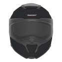 NOX KASK SZCZĘKOWY (FLIP-UP) Z BLENDĄ N967 SOLID KOLOR CZARNY POŁYSK ROZMIAR XS