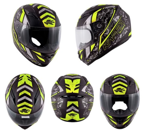 KAPPA KASK KJ04 EVO PROX JUNIOR INTEGRALNY FULLFACE KOLOR / CZARNY / ŻÓŁTY FLUO MATT ROZMIAR 54 / XL (HOMOLOGACJA ECE 22R06) KAPPA KASK KJ04 EVO PROX JUNIOR INTEGRALNY FULLFACE KOLOR / CZARNY / ŻÓŁTY FLUO MATT ROZMIAR 54 / XL (HOMOLOGACJA ECE 22R06)