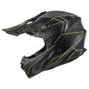 KAPPA KASK KV49 EVO CHASER CROSS KOLOR CZARNY SZARY ŻÓŁTY FLUO MATT ROZMIAR 61 / XL ( HOMOLOGACJA ECE 22R06 )