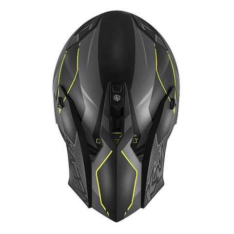 KAPPA KASK KV49 EVO CHASER CROSS KOLOR CZARNY SZARY ŻÓŁTY FLUO MATT ROZMIAR 61 / XL ( HOMOLOGACJA ECE 22R06 ) KAPPA KASK KV49 EVO CHASER CROSS KOLOR CZARNY SZARY ŻÓŁTY FLUO MATT ROZMIAR 61 / XL ( HOMOLOGACJA ECE 22R06 )