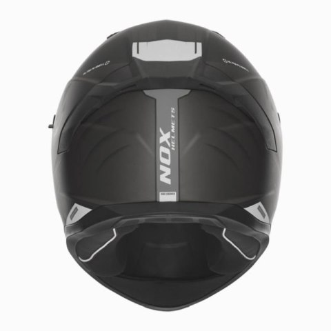 NOX KASK INTEGRALNY (FULL FACE) Z BLENDĄ N401 CROWER KOLOR CZARNY/SREBRNY MAT ROZMIAR L NOX KASK INTEGRALNY (FULL FACE) Z BLENDĄ N401 CROWER KOLOR CZARNY/SREBRNY MAT ROZMIAR L