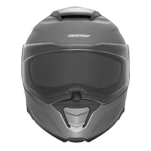 NOX KASK SZCZĘKOWY (FLIP-UP) Z BLENDĄ N967 SOLID KOLOR TYTANOWY MAT ROZMIAR L