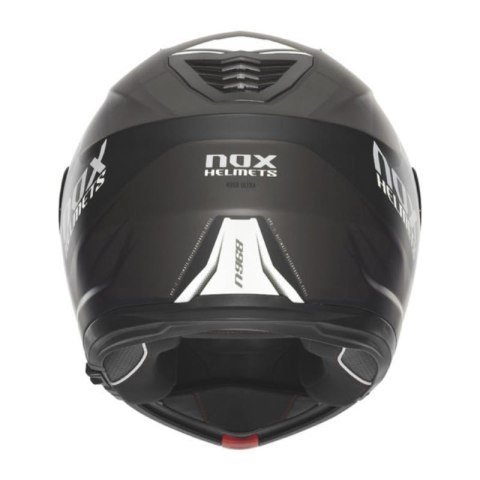 NOX KASK SZCZĘKOWY (FLIP-UP) Z BLENDĄ N968 ULTRA KOLOR CZARNY/BIAŁY MAT ROZMIAR L NOX KASK SZCZĘKOWY (FLIP-UP) Z BLENDĄ N968 ULTRA KOLOR CZARNY/BIAŁY MAT ROZMIAR L